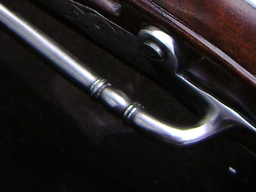 Mary Diamond's Pistol Belt Hook Detail
