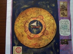 Movable Nav Chart done for Eye's Art Journal 2008