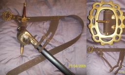 17th Century German Dragoon Sword Belt