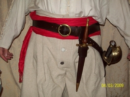 Fantasy Pirate swordbelt
