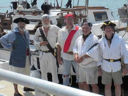 Capt. Sinbad, Dutch and the Crew of the "Ida Mae" of New Bern