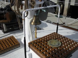 Ship's Bell with new Bell Rope.
