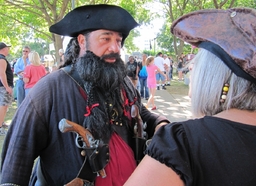 Blackbeard visits Marcus Hook