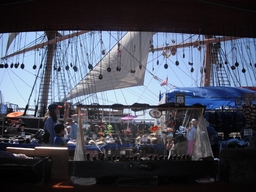 San Diego Harbor~View From Acts Of Piracy Vendor Booth~