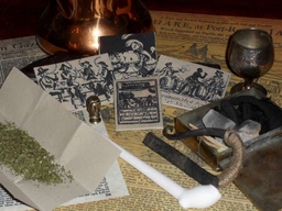More information about "Replica Set of 4 Early 18th Century Tobacco Papers or Wraps"