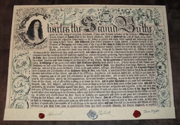 King Charles the Second Letter of Marque