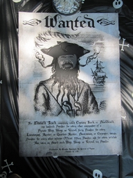 Blackbeard Wanted Poster