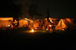 Night Camp - Fort de Chartres 2010