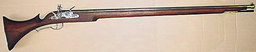 A fishtail butt musket