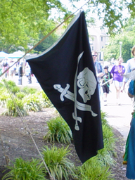 2003 Merchant Flag Hampton Blackbeard Pirate Festival