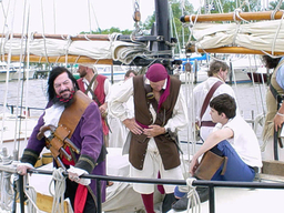 2003 Blackbeard Crew Hampton Blackbeard Pirate Festival