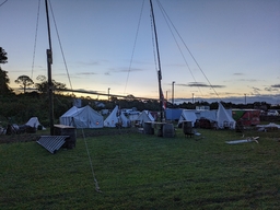 Sun Rise over the Encampment