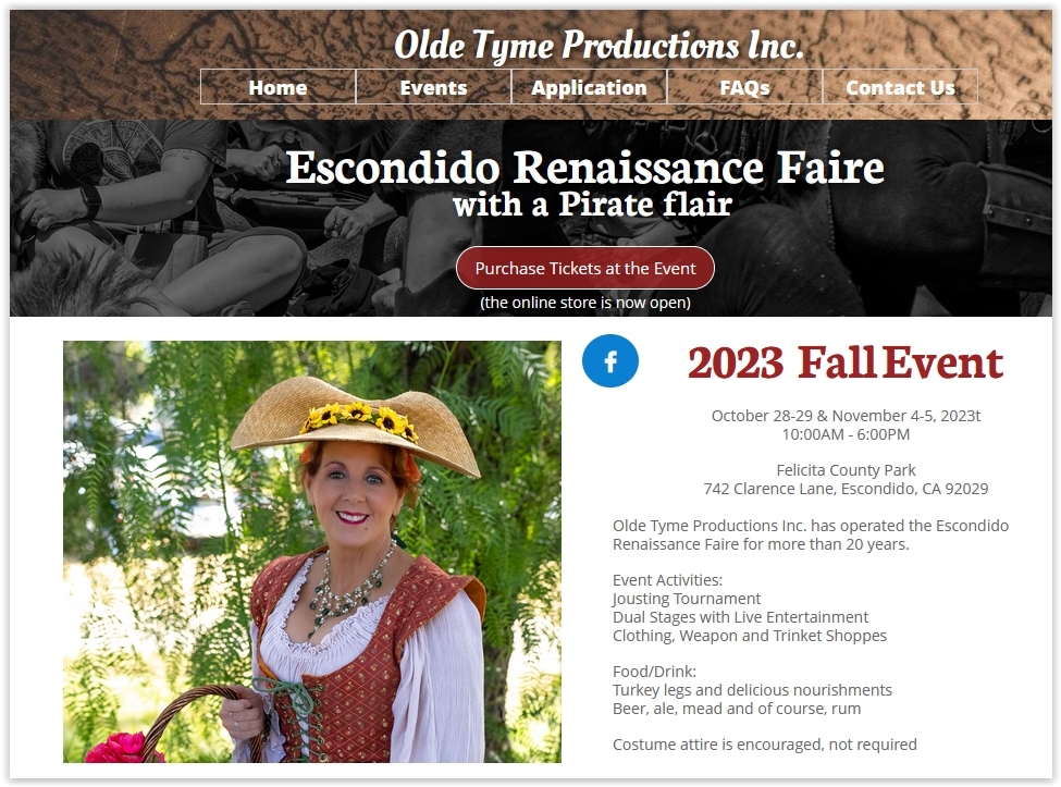 Escondido Pirate and Renaissance Fair