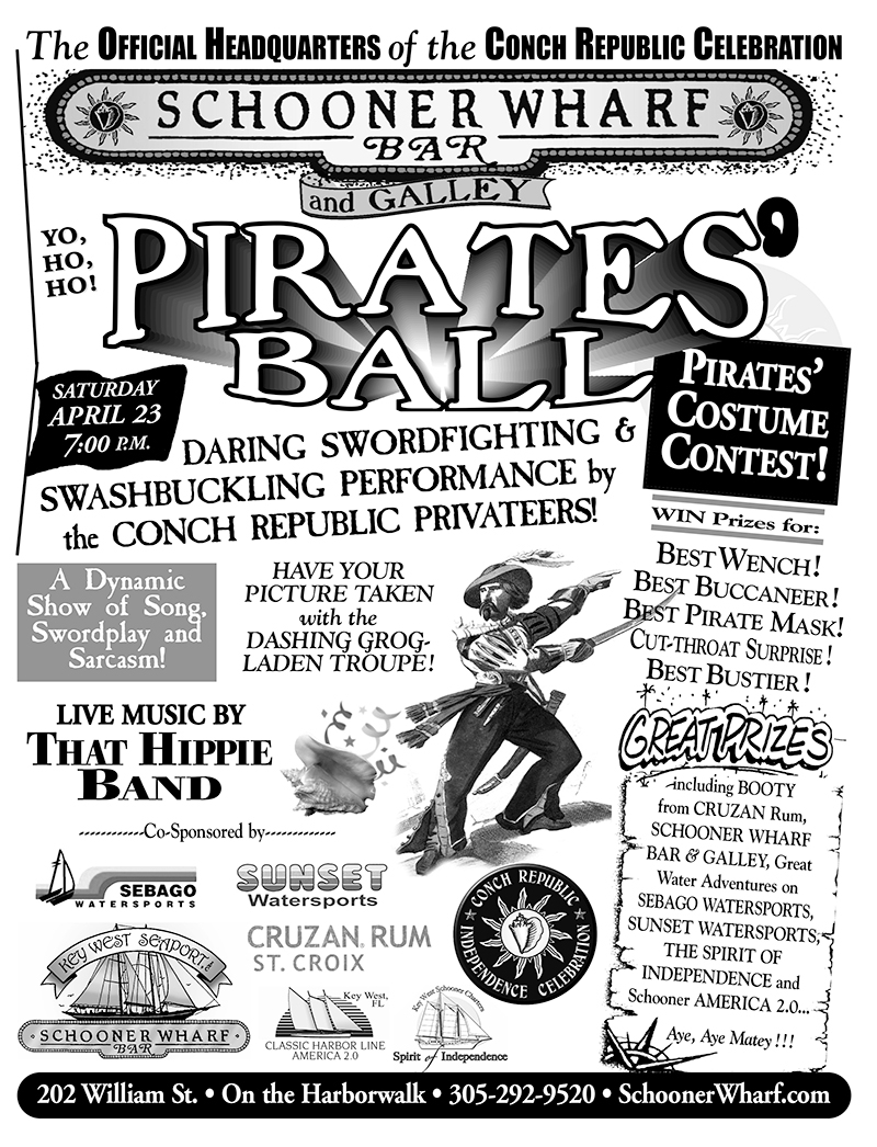 Conch Republic Independence Day Celebration Pirates' Ball & Pirate Costume Competition - Key West, FL