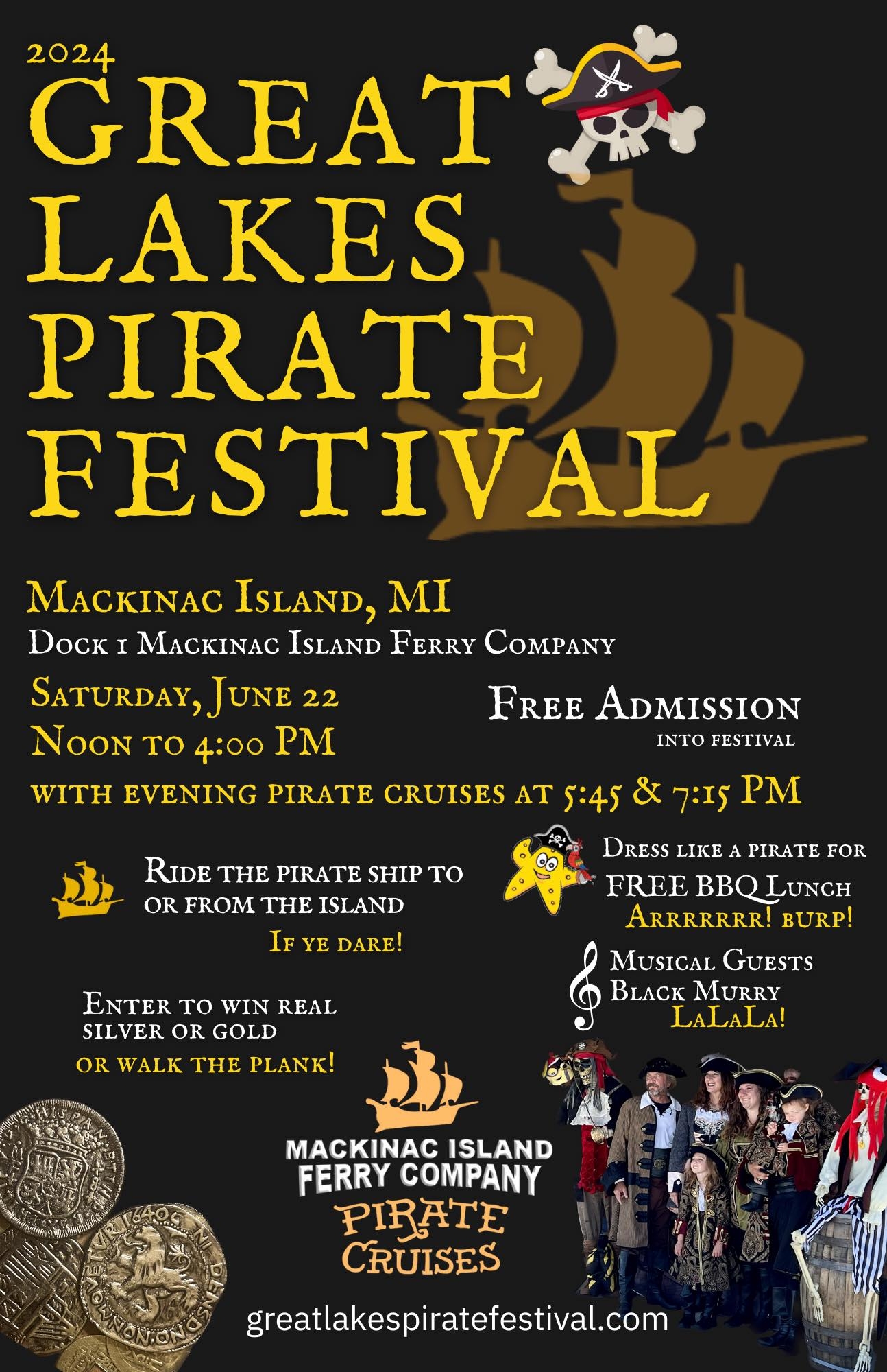 Great Lakes Pirate Festival - Mackinac Island, MI