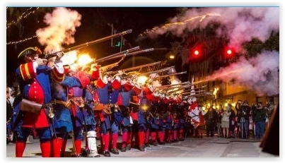 Colonial Night Watch and Torchlight Parade- St Augustine, FL