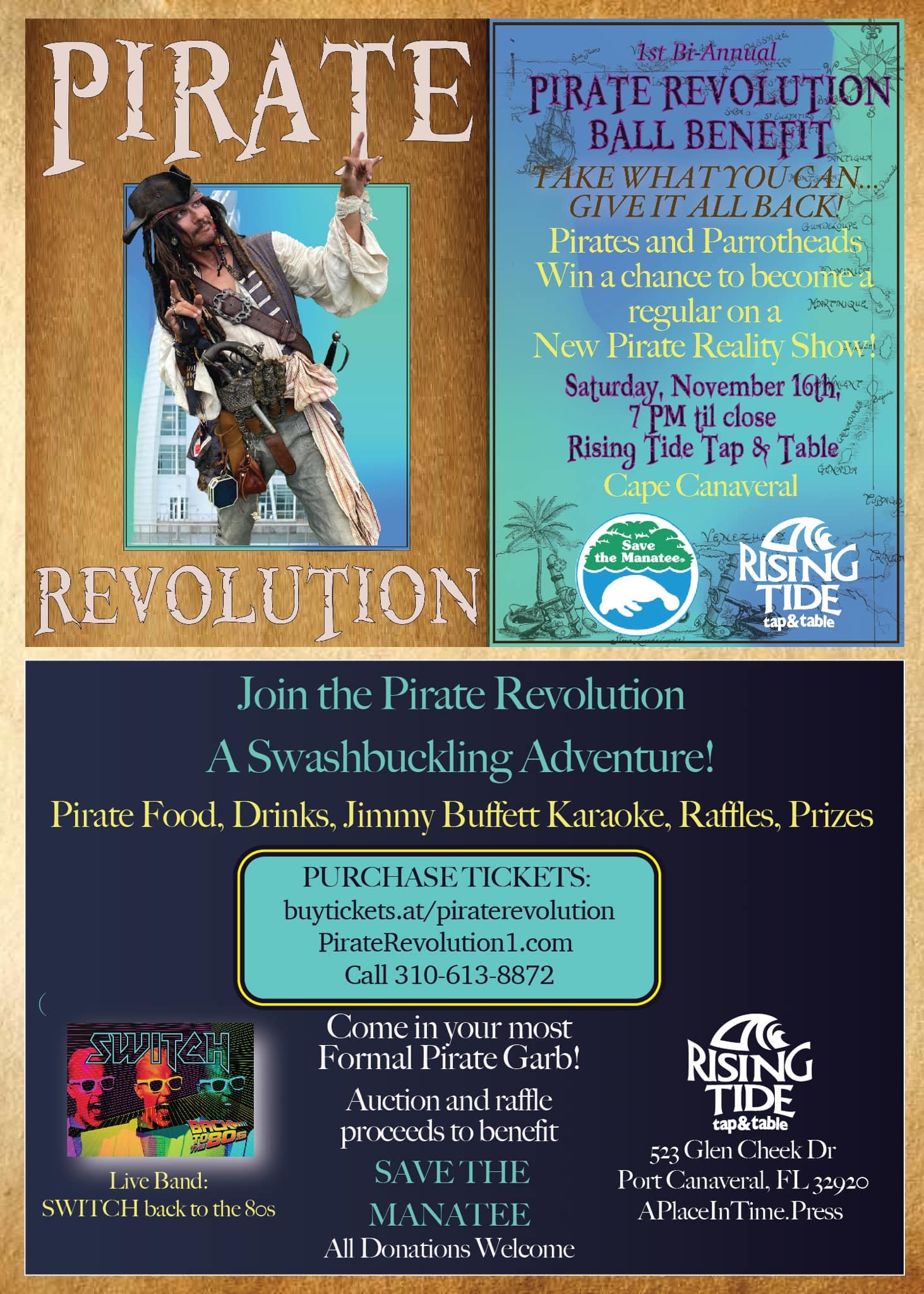 Pirate Revolution Ball Benefit - Port Canaveral, FL