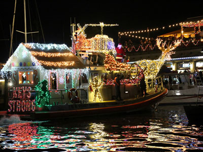 33rd Annual Schooner Wharf Bar/Absolut Vodka Lighted Boat Parade - Key West, FL