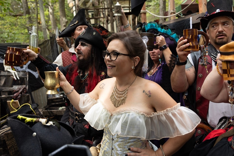 Pirates and Princesses at the Bay Area Renaissance Festival - Dade City, FL