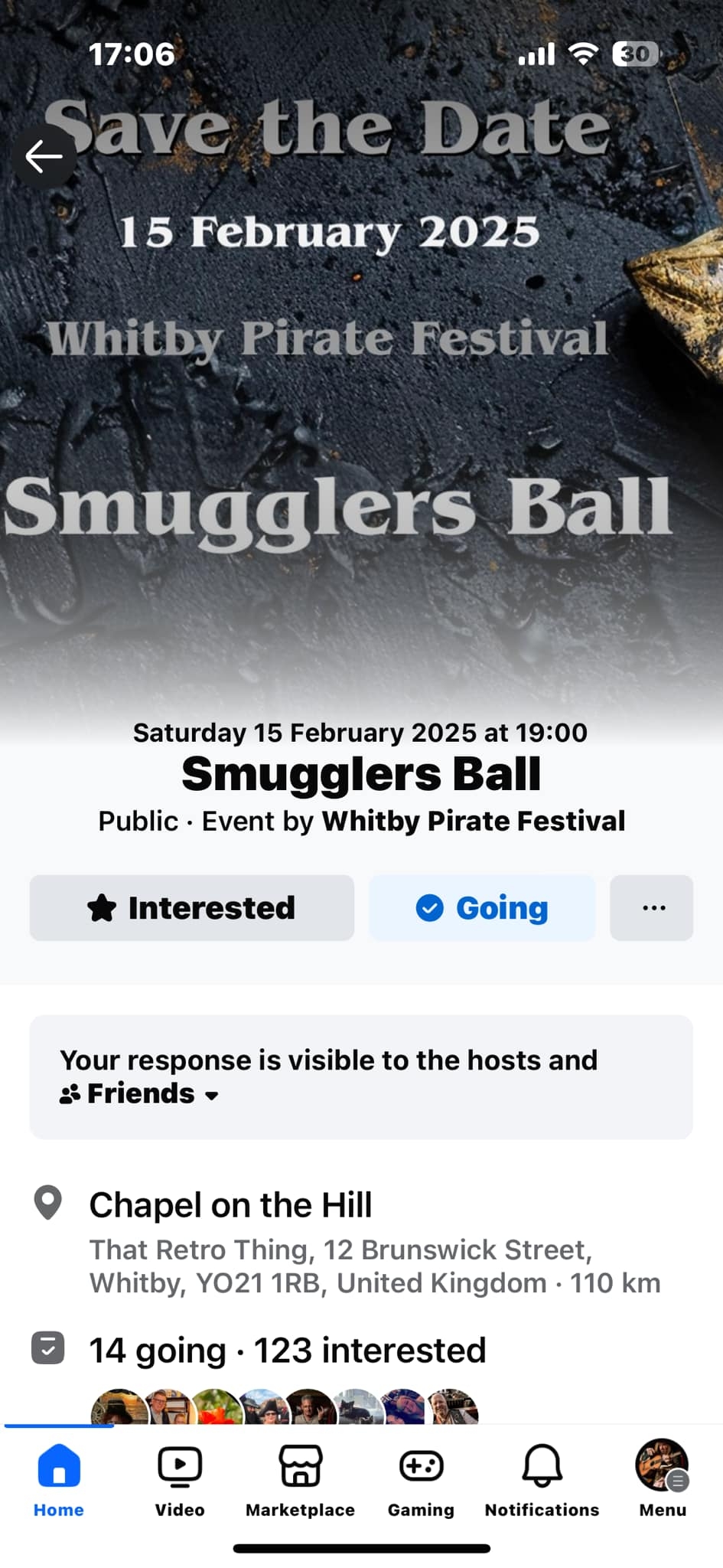 Smugglers Ball - Whitby, UK