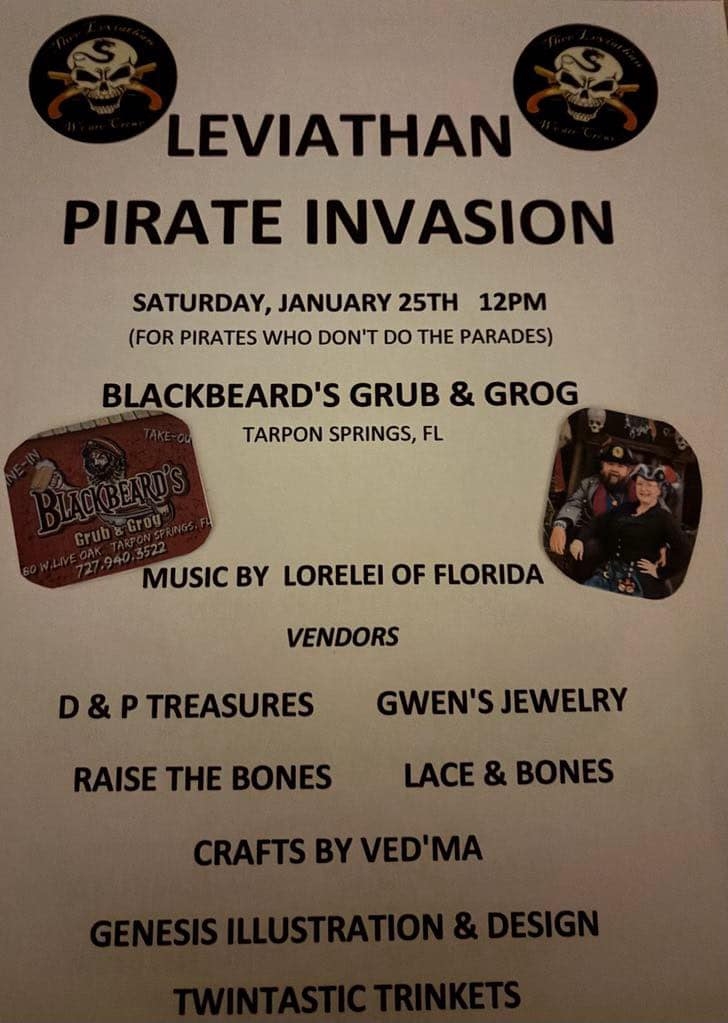 Leviathan Pirate Invasion - Tarpon Springs, FL