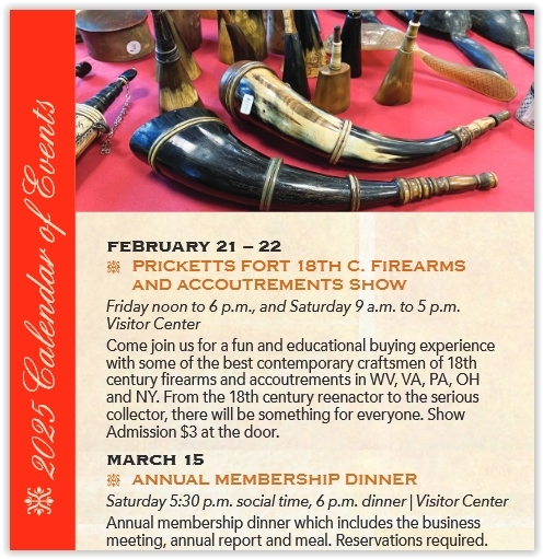 Pricketts Fort 18th century Firearms and Accoutrement show - Fairmont, WV